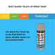 White Knight Rust Guard Touch Up Spray Paint 300g Dune Matt 0.3L