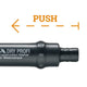 Lyra Carpenters Pencil - 2B - Stainless Steel - All Surface Use