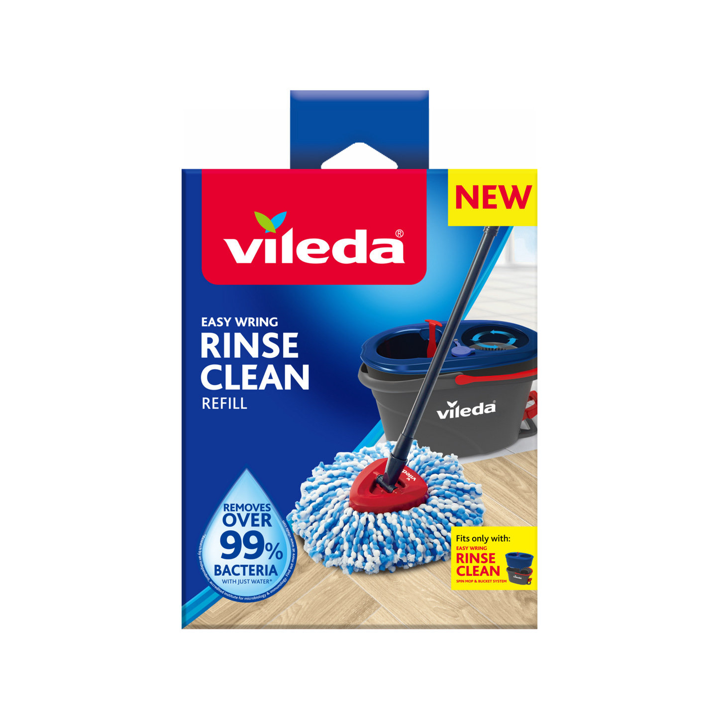 Vileda Easy Wring Rinse Clean Spin Mop Refill