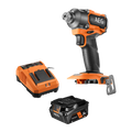 AEG 18V Brushless Impact Driver Kit - 1 x 5.0Ah Battery - 220Nm Torque