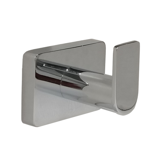 Barelli Rigoni Chrome Single Robe Hook 60mm x 51mm x 51mm - Chrome