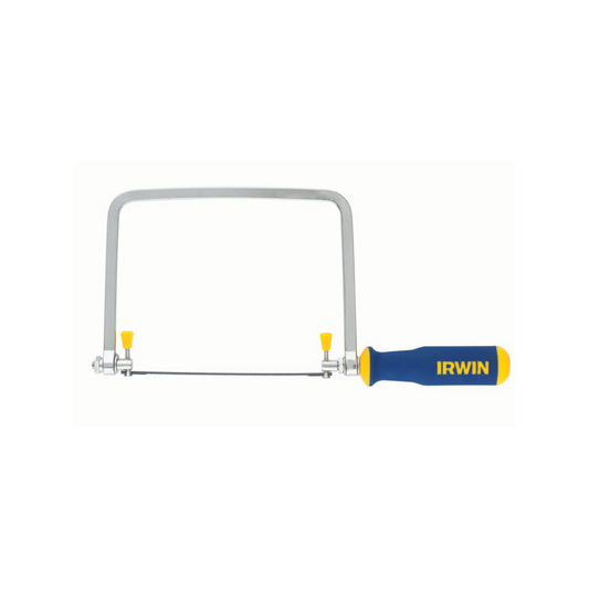 Irwin Coping Saw - High-Speed Steel Blade - 140mm Flat-Bar Frame - Ergonomic Handle