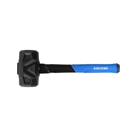 Kincrome Rubber Mallet 24oz 680g Black - Fiberglass Handle, Anti-Vibration - Auzzistore