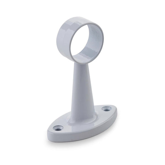 Sandleford 25mm White Pillar Centre - Zinc Alloy - Powder Coated - Auzzistore