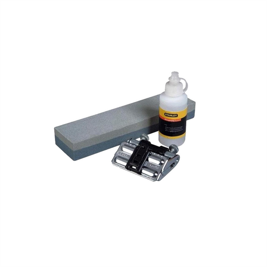 Stanley Sharpening Set - 3 Piece - Oilstone - 8 Inch - Precise Edge - Auzzistore