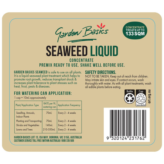 Garden Basics Liquid Seaweed - 2L - Liquid - Safe for Vegetables – view 2 - Auzzistore