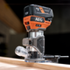 AEG 18V Brushless Trim Router Skin Only - ¼” - 100mm x 180mm - Precision Routing
