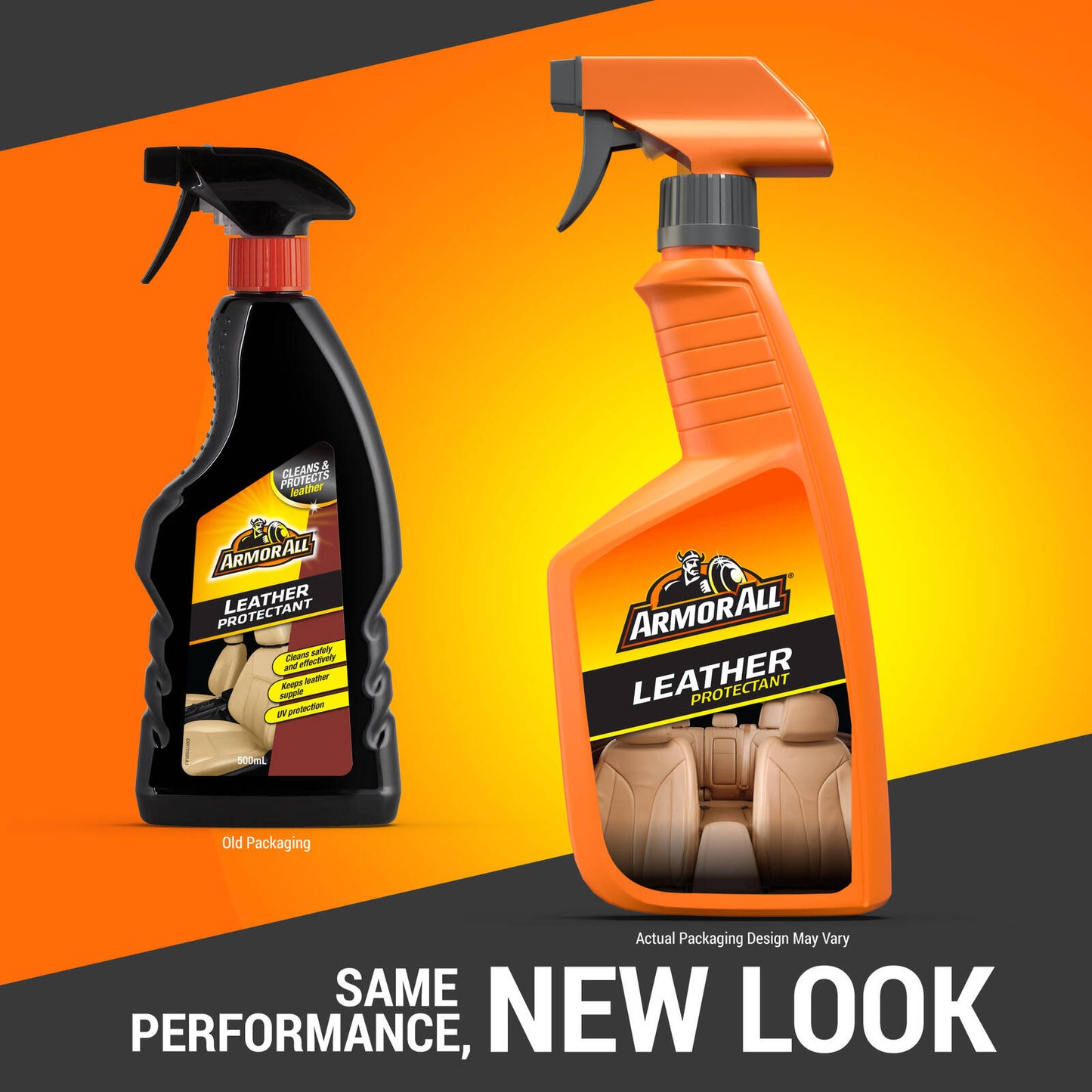 Armor All Leather Protectant & Cleaner Spray 500mL - UV Protection & Conditioning