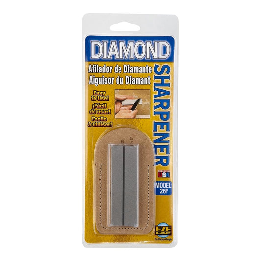 Eze Lap Diamond Plate Sharpener - 25 x 75mm - Steel - Fine Grit - Auzzistore