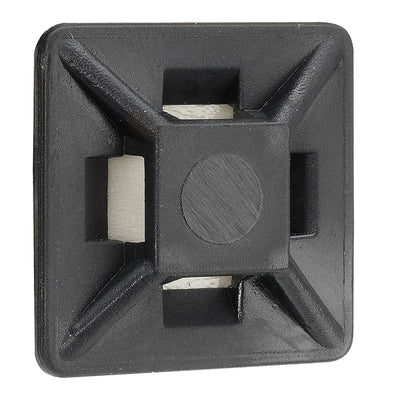 Narva Cable Tie Mount 19x19mm Black UV Resistant 5 Pack Durable
