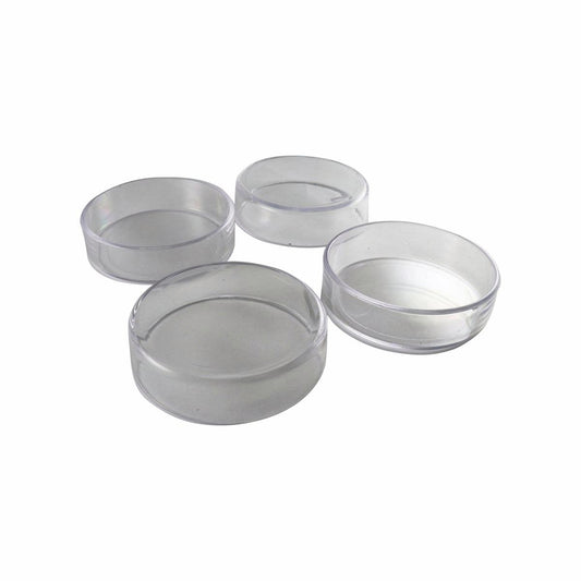 Surface Gard Castor Cups - 60mm - Plastic - Floor Protection - 4 Pack - Auzzistore
