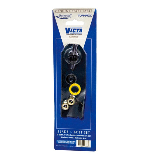 Victa 19 Mower Swing Blade Bolt Set - 19 Inch - Metal - Reliable Performance - Auzzistore