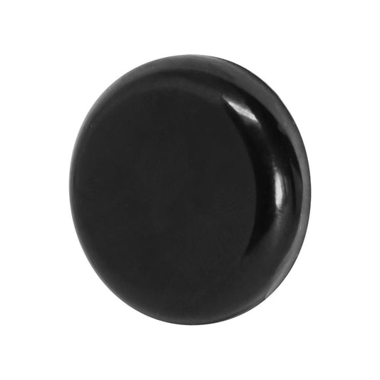 Pinnacle 36mm Black Magnetic Button 6 Pack - Gloss Black - Steel