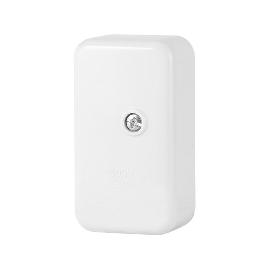 Deta Small Junction Box - 42mm x 25mm x 73mm - Polycarbonate - 3 Terminal - Auzzistore