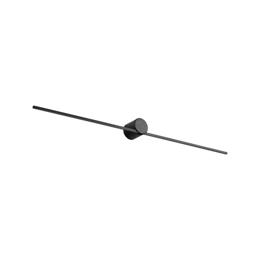 Brilliant 90cm Black Matt Miro Vanity and Wall Light - Modern Design - LED – view 2