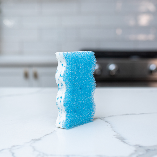 Scrub Daddy Eraser Daddy 2 Pack - 10x Eraser Side - Tri-Composite Material - 70mm x 160mm x 50mm – view 2