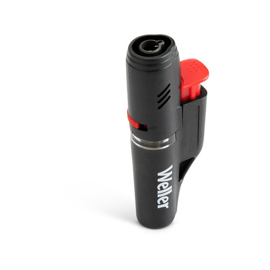 Weller Mini Butane Torch - Adjustable Windproof Flame - 1,300°C - 102mm x 150mm x 21mm - Auzzistore