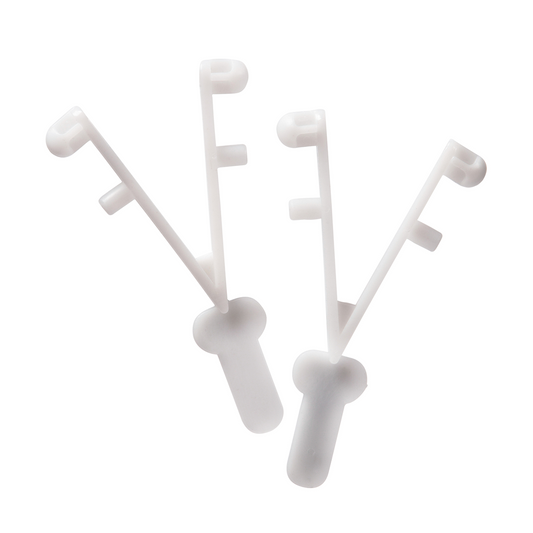 Hy-Clor Wishbone Clips - Telescopic Pole Attachments - 2 Pack - Durable - Auzzistore