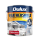 Dulux Weathershield Semi Gloss Exterior Paint 4L 205mm x 198mm Vivid White