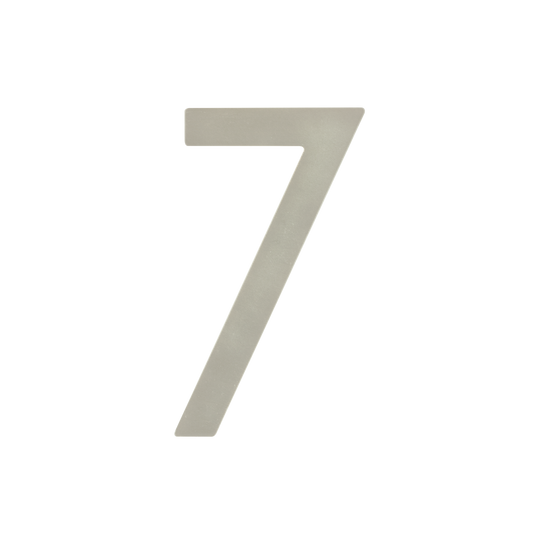 Sandleford Stainless Steel Lorne Numeral 7 - 100mm - Silver - Durable - Auzzistore