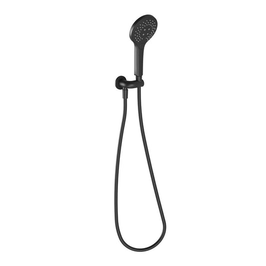 Phoenix Tapware Aplo Hand Shower 3 Function 160mm Matte Black - 8.5L/min