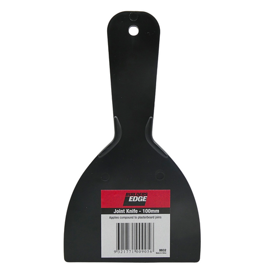 Builders Edge Joint Knife - 100mm - Plastic - Flexible Design - Auzzistore