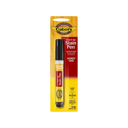 Cabot S Touch Up Stain Pen 10ml Honey Oak - Disguises Chips & Scratches - Auzzistore