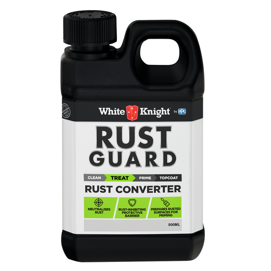 White Knight Rust Guard Rust Converter - 0.5L - 0.382kg - Neutralises Rust - Auzzistore