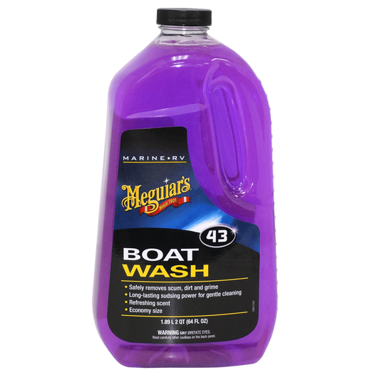 Meguiar S Marine RV Wash - 1.89L Liquid - Concentrated Cleaning Solution