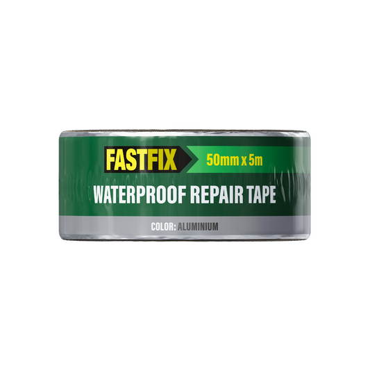 Fastfix Waterproof Repair Tape - 50mm x 5m - Aluminium Reinforced - UV Resistant - Auzzistore