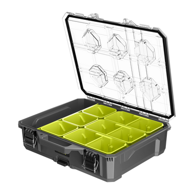 Ryobi Link Small Parts Organiser - Modular Storage Solution 445mm x 150mm x 510mm