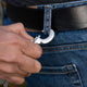 Taskmaster Nickel Plated Snap Hook with Key Ring - 81x12mm - 4 Pack - Durable