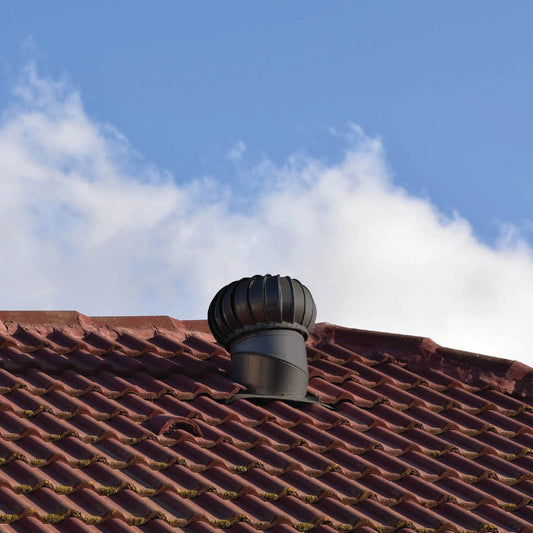 Brutus Roof Vent - 300mm - Aluminium - Black – view 2 - Auzzistore