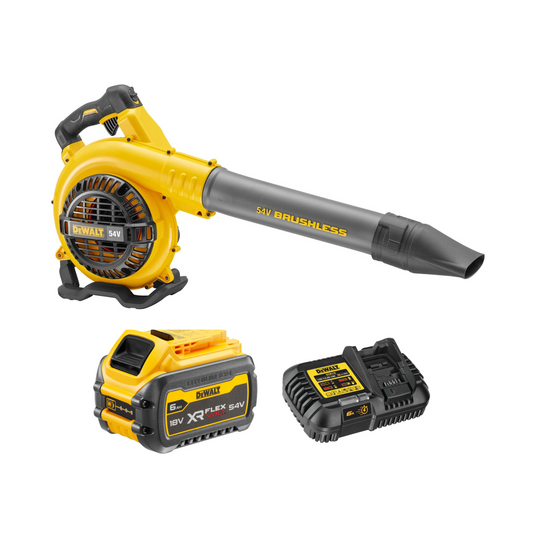 Dewalt 54V XR FLEXVOLT Brushless Blower Kit - 720W - 6.0Ah Battery - 207 km/h Air Speed