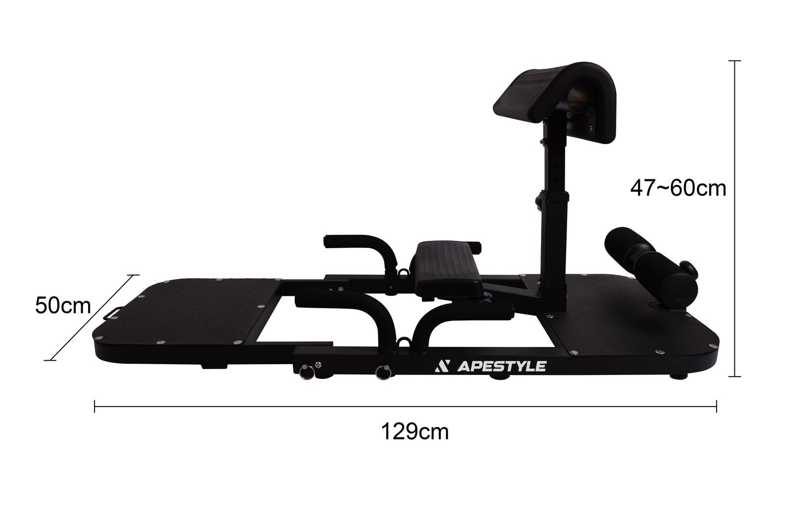 Ape Style Multifunctional Adjustable Height Gym Squat Machine