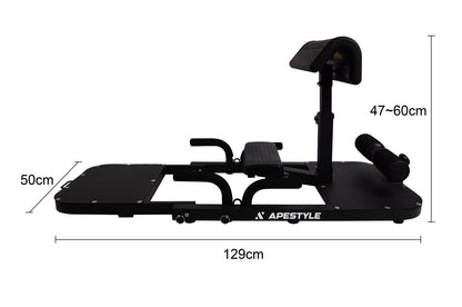 Ape Style Multifunctional Adjustable Height Gym Squat Machine