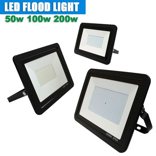 4 x 100W New Stylish LED Slim Flood Light AU Plug IP65 Indoor Outdoor | Auzzi Store