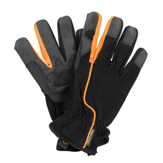 Fiskars Size 8 Garden Work Gloves - Durable Hand Protection - Non-Slip Grip - Auzzistore