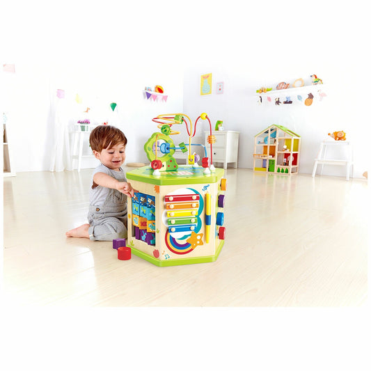Hape Hexagonal Activity Cube - Auzzistore