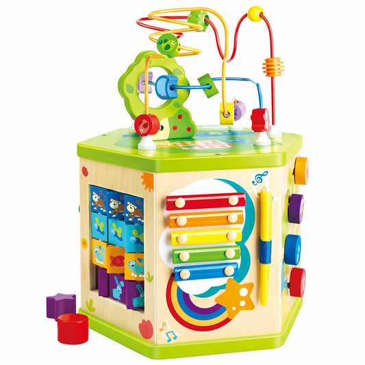 Hape Hexagonal Activity Cube - Auzzistore
