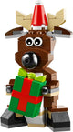 LEGO 40092 Reindeer Holiday Gift Figure - Posable with Elf Hat – view 3