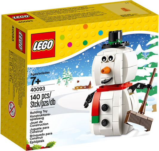 LEGO 40093 Snowman - Festive Holiday Buildable Figure - Auzzistore