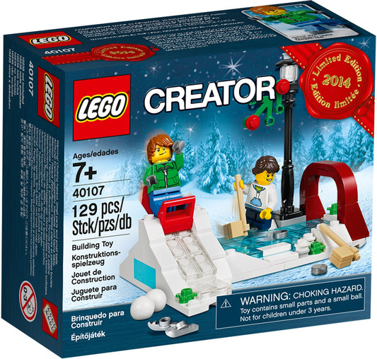 LEGO 40107 Winter Skating Scene Holiday Set - Auzzistore
