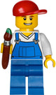 LEGO 40118 Buildable Brick Box 2x2 Storage w/ Minifigure – view 3