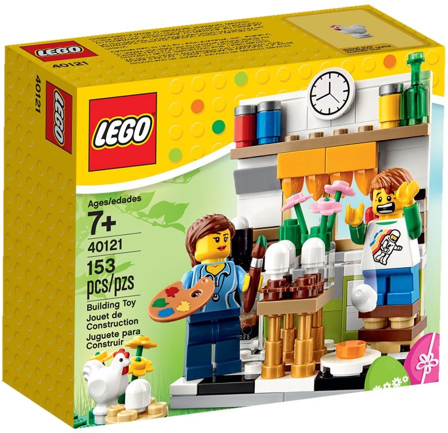 LEGO 40121 Easter Egg Painting Kit