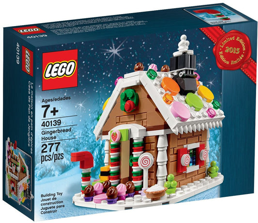 LEGO 40139 Gingerbread House Building Kit - Auzzistore