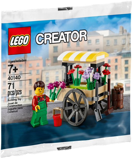 LEGO 40140 Flower Cart with Minifigure - Auzzistore