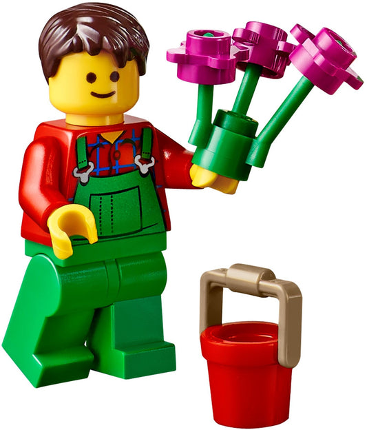 LEGO 40140 Flower Cart with Minifigure – view 2 - Auzzistore