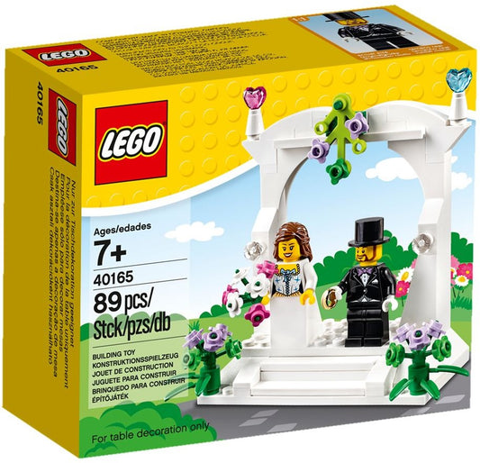 LEGO 40165 Wedding Favor Set - Bride & Groom Minifigures - Auzzistore