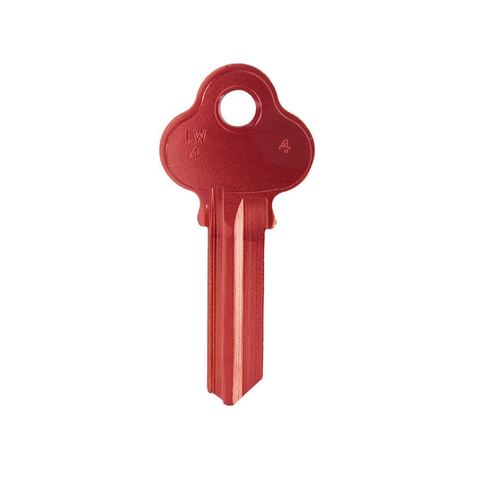 EHI Blank Key - 50mm - Aluminium - Red – view 2 - Auzzistore